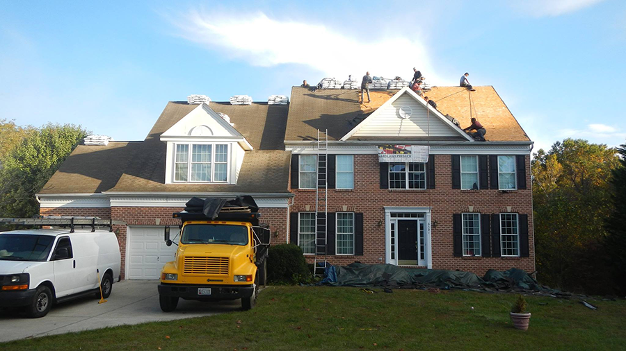 Maryland Premier Exteriors - Roofing Process